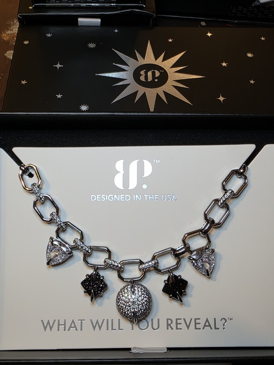 Bomb Party Jewelry - Heaven In The Dark Necklace - Obsidia Collection